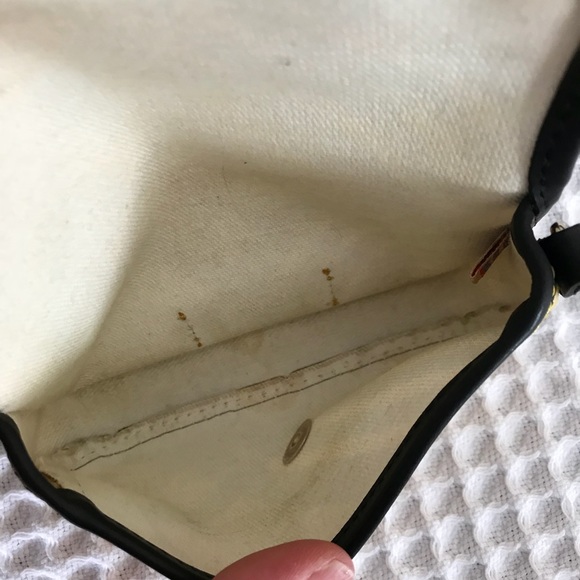 Yellow Plaid Dooney and Bourke Wristet - Picture 3 of 6